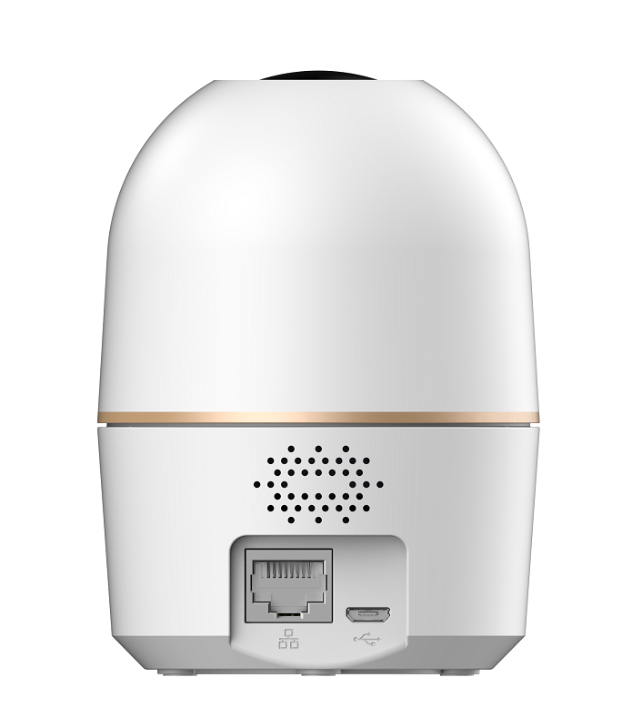 Мини-PT IP-видеокамера с Wi-Fi, 5Мп; 1/3” CMOS; объектив 3.6мм; ИК-фильтр; 0.03лк@F2.0; H.265; 2 потока до 5Мп@25к/с; видеоаналитика: обнаружение людей; ИК-подсветка 10м; встроенный микрофон+динамик; MicroSD до 256Гбайт; питание: 5В(DC); Wi-Fi 2.4ГГц