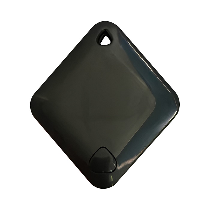 PW-Tag S1 B - Брелок-идентификатор BLE, квадратный, с кнопкой, цвет корпуса черный. Брелок-идентификатор BLE, квадратный, с кнопкой, цвет корпуса черный.