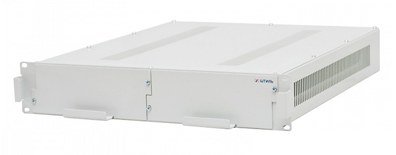 Батарейный модуль для работы с ИБП SR1101L для установки в 19" стойку, 2U; U-батарей 36 В, 12 батарей 12 В 9 Ач, суммарная ёмкость 36 Ач; разъём подключения к ИБП TD50A; t-раб.+20...+25°С, 89х483х550 мм