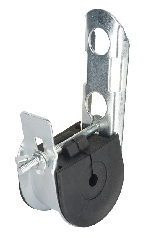 Зажим поддерживающий, промежуточный, диаметр кабеля от 5 до 8 мм, максимальная рабочая нагрузка 4 Кн