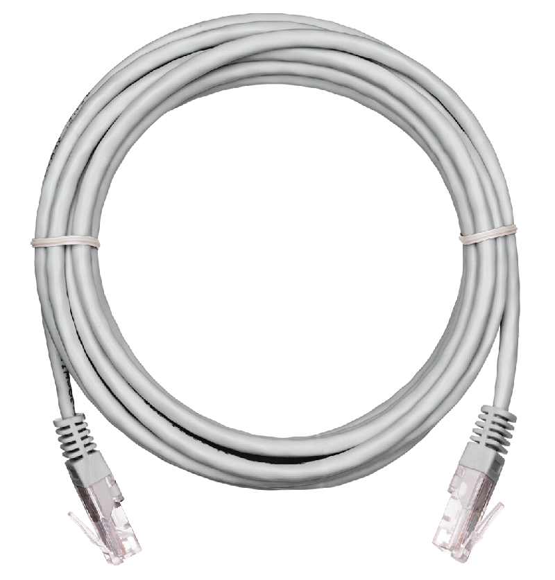 EC-PC4UD55B-BC-PVC-030-GY - Коммутационный шнур U/UTP 4 пары, Кат.5е, 100МГц, 2хRJ45/8P8C, T568B, заливной, многожильный, BC (чистая медь), PVC нг(B), серый, 3,0 метра Коммутационный шнур U/UTP 4 пары, Кат.5е, 100МГц, 2хRJ45/8P8C, T568B, заливной, многожильный, BC (чистая медь), PVC нг(B), серый, 3,0 метра