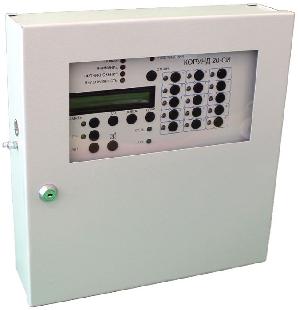 Взрывозащищенный приемно-контрольный прибор пожарной и охранной сигнализации на 15 шлейфов с контролем целостности цепей оповещения