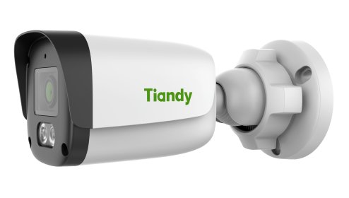 Уличная цилиндрическая IP-камера, 4Мп, 2560×1440@30к/c, DWDR, 0.02лк, S+265, H.265(HP), S+264, H.264(HP, MP, BP), объектив 2.8мм, встроенный микрофон, G.711A, G.711U 8кГц , кабель, 1×RJ-45 (10/100 Base-T), только PoE 802.3af, адаптивная ИК подсветка до 30м, IP66, аналитика: 3 Смарт(детекция человека/ТС), без тревожных входов/выходов, без поддержки microSD