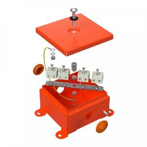 Коробка металлическая огнестойкая Е15-Е120 110х110х65