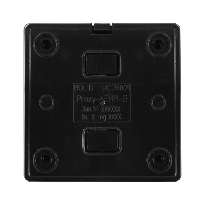 Считыватель проксимити карты EM-Marin, ProxCard II HID, MIFARE Ultralight, MIFARE Standart 1 KByte, MIFARE Standart 4 Kbyte, с интерфейсом Touch Memory, Wiegand-26 и -44. Защита от копирования карт. Кнопка для команд. -25 до +60°С. Накладной и розеточный. Цвет - черный