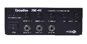 Тромбон-УМ-40 - Усилитель малой мощности; питание от внешнего источника 24В и 220В; 20Вт; входов - 3 (два микрофонных, один линейный);  выходное напряжение 30, 120 В; низкоомный выход (4-16 Ом), частоты - 50-12000 Гц Усилитель малой мощности; питание от внешнего источника 24В и 220В; 20Вт; входов - 3 (два микрофонных, один линейный);  выходное напряжение 30, 120 В; низкоомный выход (4-16 Ом), частоты - 50-12000 Гц