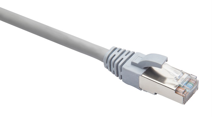 Патч-корд F/UTP Кат.5е, LSZH нг(А)-HF 7,0 м, серый