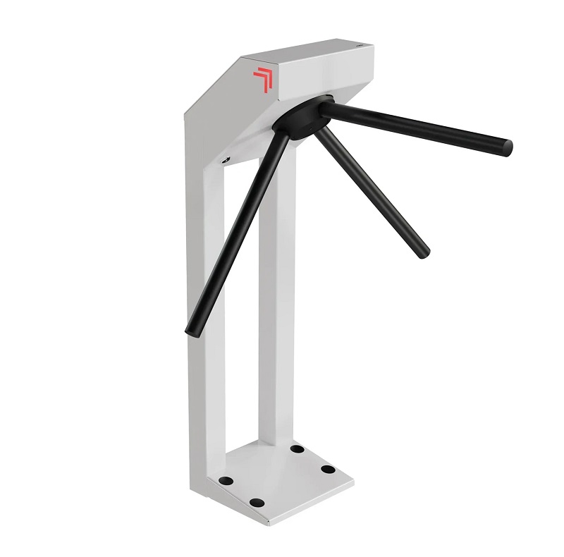 Стойка турникета эл/мех для эксплуатации в закрытых помещениях, c блоком управления, (цвет —&nbsp;&nbsp;светло-серый),&nbsp;&nbsp;без преграждающих планок, пульт управления