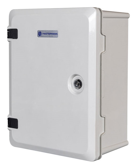 Композитный климатический монтажный шкаф 335х417х200 мм / 270х370х150 мм, -55°С +50°С, SMC композит, IP66, IK10, Комплектация: утеплитель из Порилекса, замок 1 шт,ключ 1 шт, монтажная плата 1шт, гермовводы 2шт, розетка 1 шт, автоматический выключатель 1шт, термореле 1шт,нагреватель мощностью в 50 Вт 1шт. Вес: 6,5 кг. Цвет ral 7035 (серый)