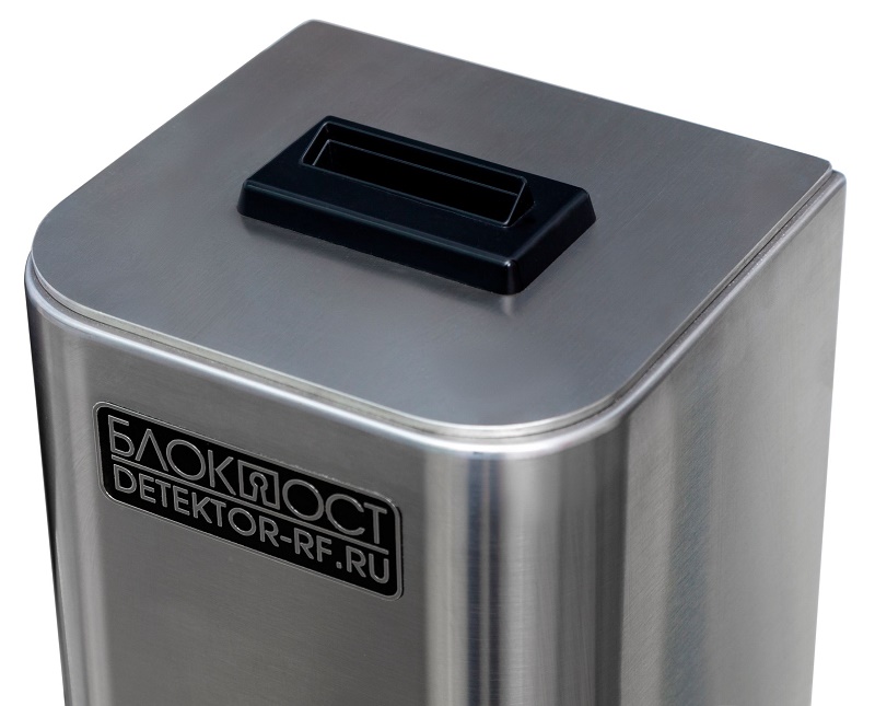 Картоприемник внешний, вместимость до 500 карт, считыватель EM-Marin с интерфейсом wiegand, 24 В, IP54, -25...+50 ˚C, 170х180х1005 мм, нержавеющая сталь, возможна уличная эксплуатация (под навесом) 