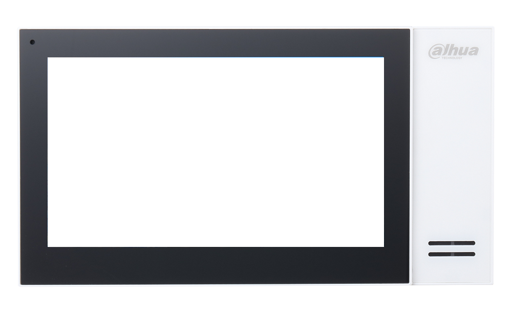 Монитор видеодомофона IP 7", белый, 1024x600, ёмкостной сенсорный экран; тревожные входы / выходы 6/1; LAN; Возможность просмотра IP видеокамер; DC 12В;&nbsp;&nbsp;221.5 мм × 119.6 мм × 21.5 мм; Установка - на стену/на стол.