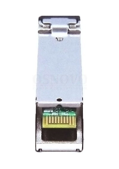 Оптический SFP Модуль. Одно волокно Single Mode. Скорость до 1,25 Гбит/c. Тип разъема SC. Оптический бюджет 19дБ. Расстояние передачи - до 40км. Tx 1310/Rx 1550. Поддержка DDM. 13,7x11x63,8мм. 0 +70 С.    