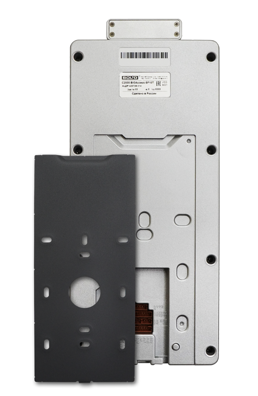 Считыватель с контроллером по лицу, по пальцам и проксимити картам стандарта EM-Marin. Распознавание защитной маски. Измерение температуры тела.