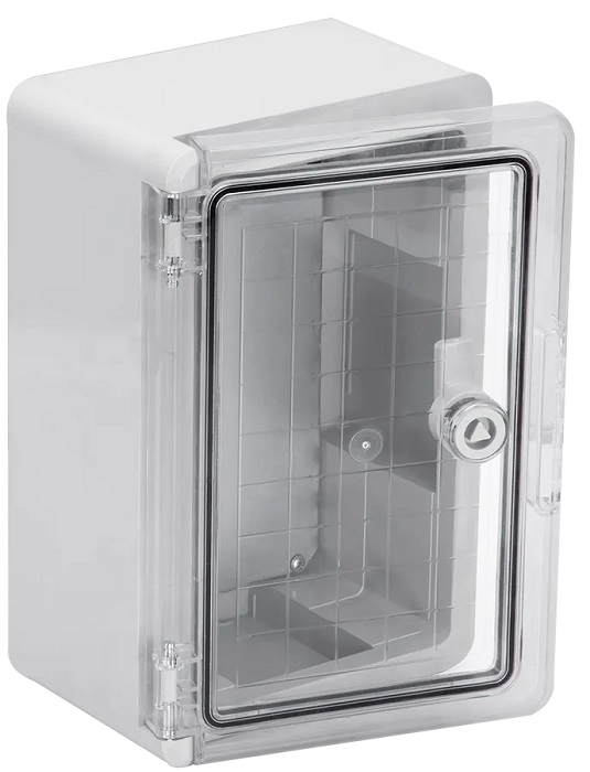 Корпус пластиковый ЩМПп 300х200х130мм прозрачная дверь УХЛ1 IP65