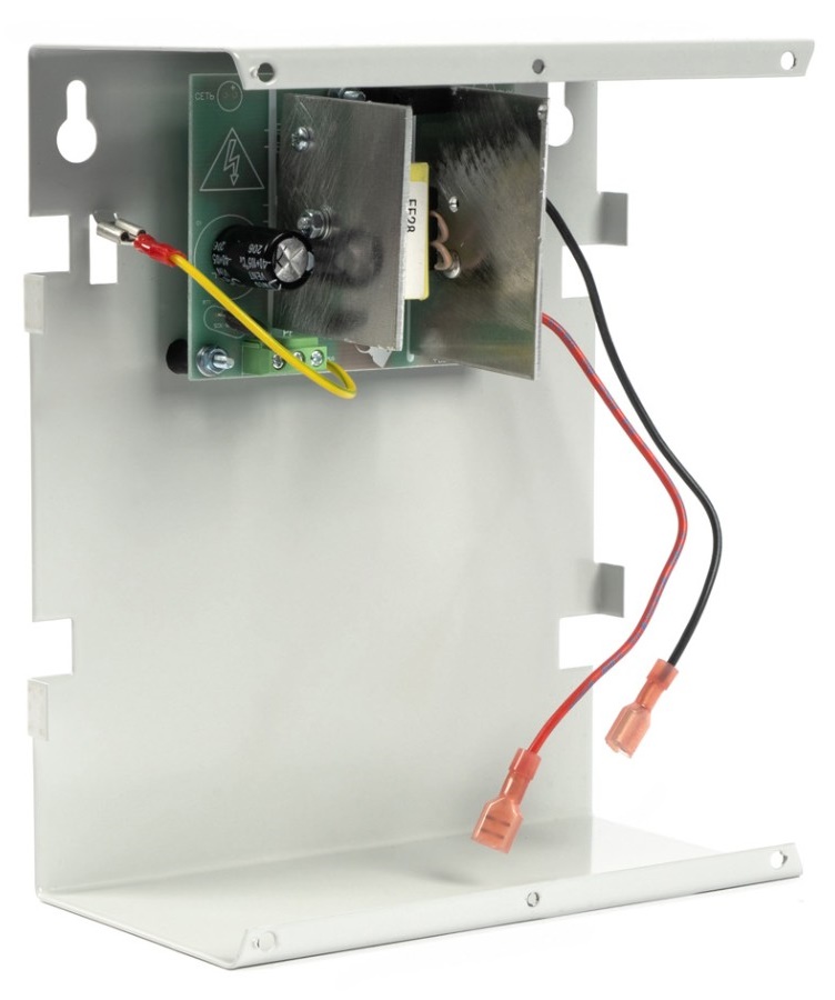 Источник бесперебойного питания, 12В, 4А. Корпус под АКБ 7Ач, защита выхода от КЗ и перегрузки.