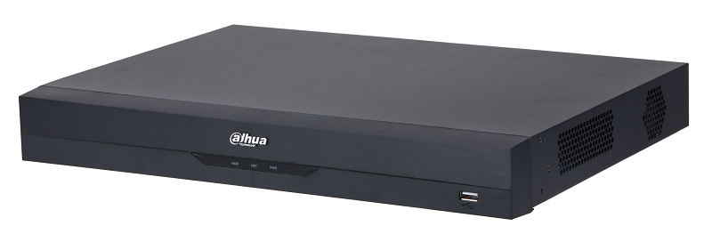 8-канальный IP-видеорегистратор 4K, H.265+ и ИИ, Входящий поток до 448Мбит/с; сжатие: H.265+, H.265, H.264+, H.264, MJPEG; разрешение записи до 32Мп; накопители: 2 SATA III до 20Тбайт; воспроизведение: 8кн@8Mp, 2кн@32Мп; видеовыходы: 1 HDMI (8K), 1 VGA; cеть: 1 RJ45 1000Мбит/с; aудиовх/вых: 1/1; тревожные вх./вых.: 4/2; питание: 12В(DC); видеоаналитика: 4кн AcuPick, 4кн детектор лиц и распознавание лиц (12лиц/с), 4кн видео метаданные, 8кн охрана периметра, IVS, 8кн SMD Plus; видеоаналитика с камер: AcuPick, детектор лиц и распознавание лиц, видео метаданные, распознавание номеров ТС, тепловая карта, подсчет людей, интеллектуальный поиск, POS, поддержка тепловизионных (TPC) и мультиматричных камер