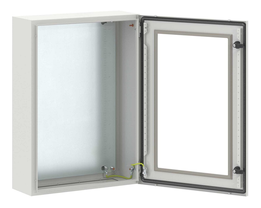 Корпус навесной STE с М/П с прозрачной дверью ВхШхГ 700x500x200 мм 