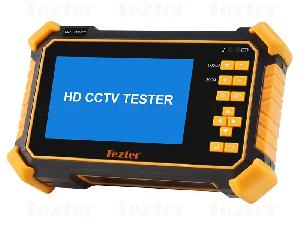 Универсальный 4,3-дюймовый монитор-тестер AHD/CVI/TVI/CVBS-видеосистем. Разрешение 480x272. Поддерживаемые стандарты: 8Mp TVI, 8Mp CVI, 8Mp AHD, RS485. Разъемы: BNC, клеммы(RS485), jack 3,5мм вход, разъем DC (12V/1A) выход, USB type C (5V) вход. Батарея Li-ion 3,7V 4000mAh, 162x107х42мм, Вес: 0,4кг.&nbsp;&nbsp;от 0°С до 50°С.