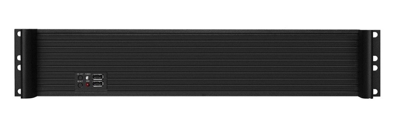 Сетевой канальный видеорегистратор для регистрации и воспроизведения до 64 IP-видеокамер (лицензии для подключения IP-видеокамер приобретаются отдельно) и обработки видеоаналитики на основе нейронных сетей под управлением TRASSIR OS 2.0.<br />
В комплекте 2 лицензии Neuro Detector, остальные приобретаются отдельно. Поддержка Offload-аналитики (приём и обработка изображений передаваемых с других серверов TRASSIR). Установка 8-ми HDD 3.5". Подключение до 2-х мониторов. Возможна установка в стойку 19", 2U. Габариты