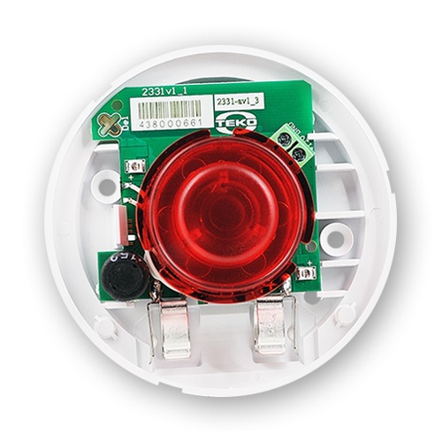 Оповещатель светозвуковой радиоканальный для системы Астра-РИ-М и GSM-сигнализации Security Hub, 433 МГц, питание от батареи или внешнего 12 В, дальность радиоканала на открытой местности до 300 м