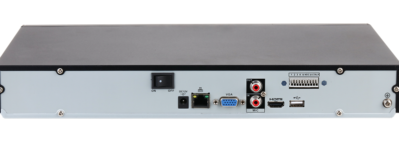 32-канальный IP-видеорегистратор 4K и H.265+, Входящий поток до 160Мбит/с; разрешение записи до 12Мп; накопители: 2 SATA III до 20Тбайт; cеть: 1 RJ45 1000Мбит/с; aудиовх/вых: 1/1; тревожные вх./вых.: 4/2; видеоаналитика: 4кн SMD Plus; видеоаналитика с камер: SMD, охрана периметра, детектор лиц и распознавание лиц