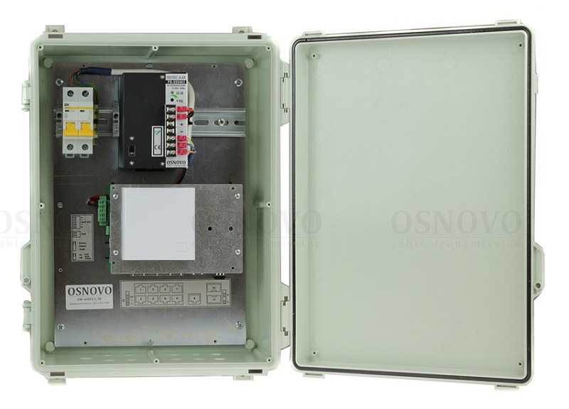 Уличный PoE коммутатор на 11 портов. Порты: 6 x FE (10/100Base-T) с PoE (до 30W) + 2 x FE (10/100Base-T) с PoE (до 60W) + 1 x GE (10/100/1000Base-T) + 2 x GE SFP (1000Base-X). Встроенная грозозащита. PoE IEEE 802.3af/at/bt. Автоматическое определение PoE устройств. 