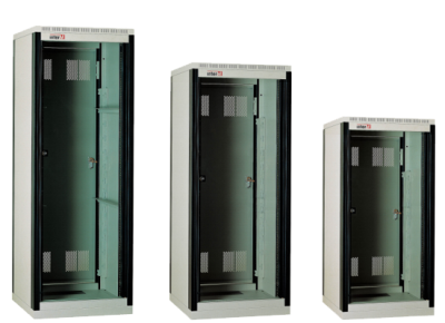 Шкаф алюминиевый аппаратный на 15 установочных мест, разборный