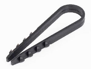 Дюбель-хомут (полипропилен) ДХ 5-10 (ч) FORTISFLEX (100 шт) черные