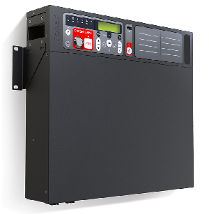 Прибор управления оповещением пожарный, мощность 500 Вт, 1 зона/2 линии оповещения, прием сигнала от ОПС по АЛС, установка на стену