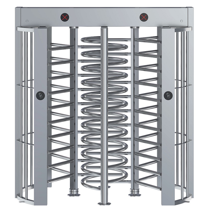 Полноростовой турникет серии СПЕКТР Z, Габариты: 2190*1304*2334мм, Материал: 304 Нержавеющая сталь, толщина 1.2/1.5мм, Время разблокировки: 0.2c, Пропускная способность: 35чел/м, Ширина прохода: 600+600мм
