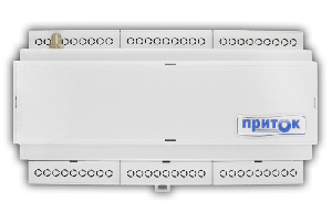 Контроллер охранно-пожарный, Основной канал Ethernet , резервный канал GSM(GPRS), для установки на Din рейку. 4 шлейфа, без модема GSM. Для работы нужна внешняя клавиатура ППКОП или пульт выносной ППКОП.
