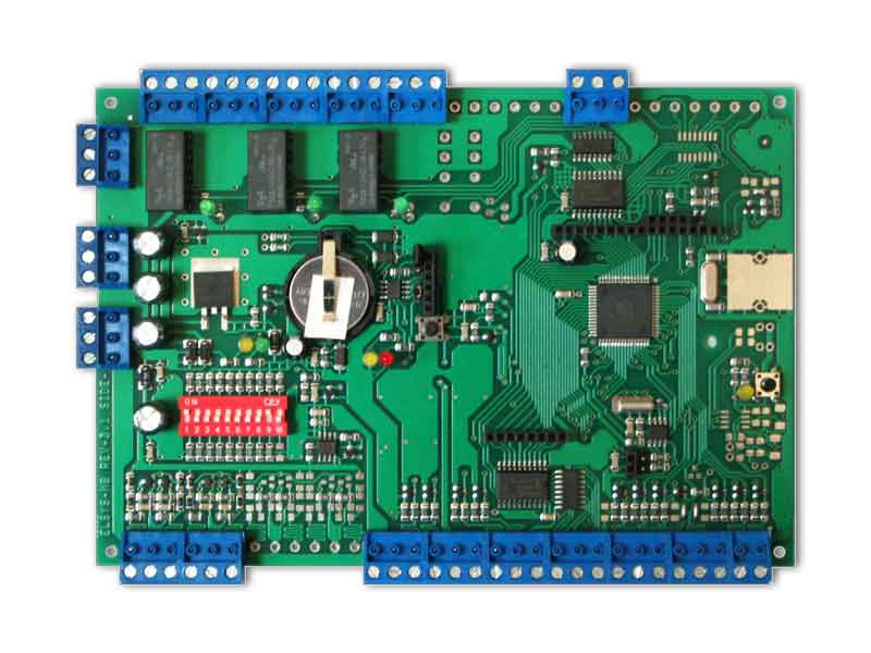 Базовый модуль контроллера Elsys-MB-Std-2A-00-TП сетевой СКУД Elsys. Печатная плата. Напряжение питания 10…14 В постоянного тока. Ток потребления 250 мА.