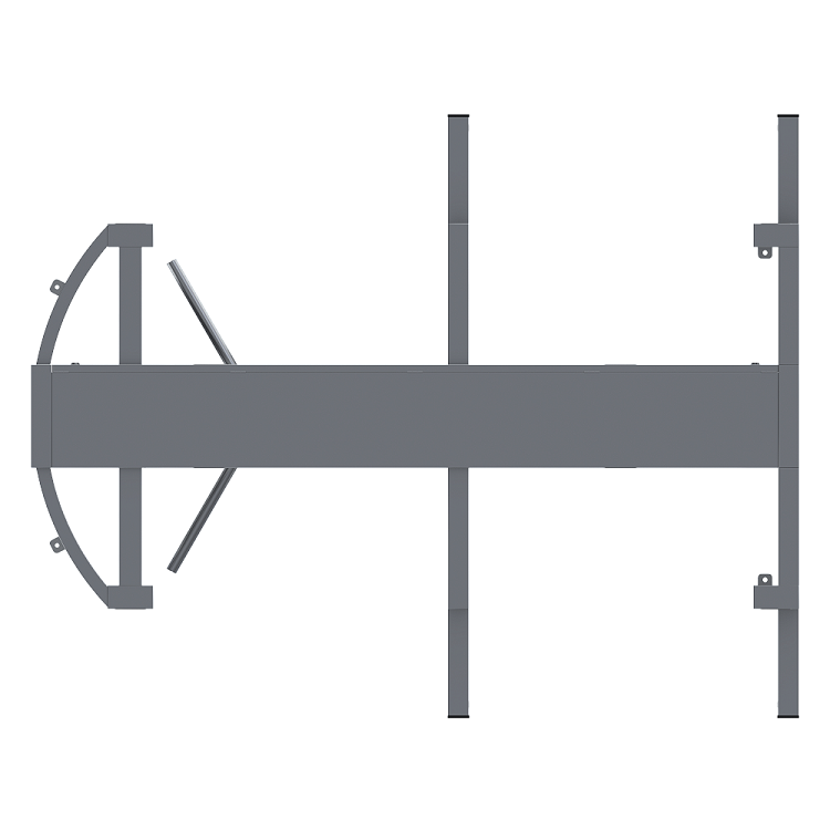Полноростовой турникет серии СПЕКТР Z, Габариты: 2600*2044*2334мм (одна створка поворотная, вторая распашная), Материал: 304 Нержавеющая сталь, толщина 1.2/1.5мм, Время разблокировки: 0.2c, Пропускная способность: 35 чел/м, Ширина прохода: 1000+600мм (Инвалидная коляска + пешеход)