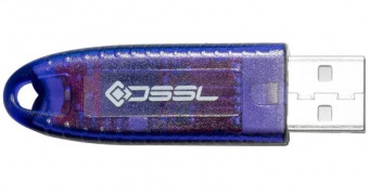 USB-ключ защиты для системы видеонаблюдения TRASSIR. 1 на 1 сервер TRASSIR