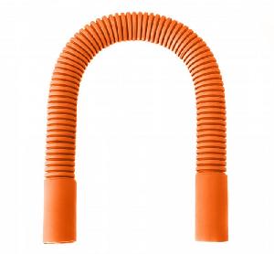 Поворот гибкий гофрированный универсальный оранжевый d20 мм (5шт/уп)