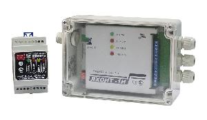 Приемно-контрольный прибор 1 шлейф пожарной или охранной сигнализации [Exiа]IIB, барьер искрозащиты, (без АСПТ и УО), для монтажа на DIN-рейку, с интерфейсом RS485
