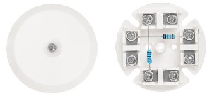 Коробка разветвительная низковольтная на винте, 62x62x20 мм. комплектуется двумя резисторами (300 Ом, 0,5 Вт)