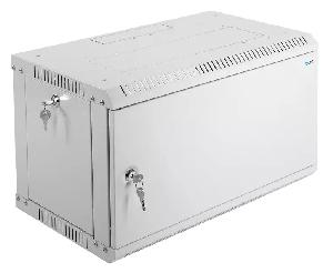 Шкаф телекоммуникационный настенный разборный ЭКОНОМ 6U (600 × 350) дверь металл