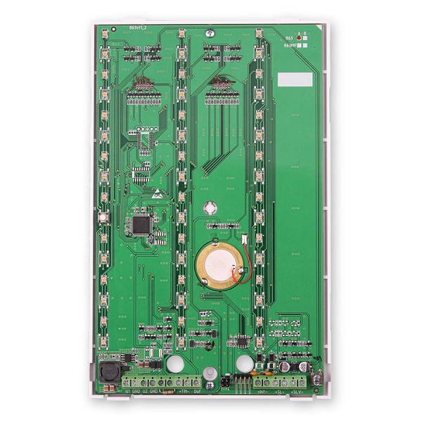 Блок индикаторов, 8 общих, 38 разделов, для ППКУП Астра-8945 Pro, Астра-812 Pro