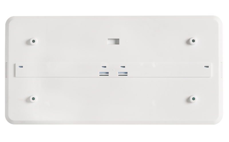 Световой указатель «Выход», 220В, IP52, 0,7ВА, -30..+55°С, 300х150х34мм, 0.3кг