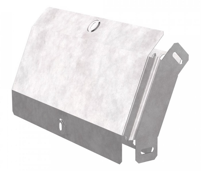 Угол вертикальный внешний 45 градусов с крышкой Стандарт 300х50