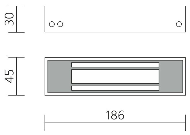 Замок электромагнитный (12VDC, 0,5А, 240кг), встроенный модуль перемагничивания, монтажный комплект, уголок 40х50мм., толщина уголка 4мм.<br />
