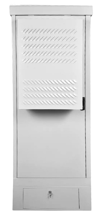 Шкаф уличный всепогодный напольный укомплектованный 18U (Ш700 × Г600), комплектация ТК-IP55