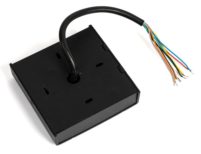 Считыватель EM-Marin (125 кГц) с клавиатурой. Wiegand-26/34. до 10 см. IP65. Материал пластик. от -30 до +50. 155х140х45 мм,