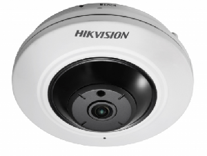 5Мп fisheye IP-камера c EXIR-подсветкой до 8м 1/2.5" CMOS; fisheye 1.05мм;