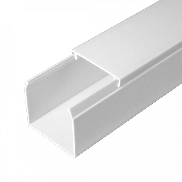 Кабель-канал "Промрукав" белый 2-й замок в п/э 40х40 мм (24 м/уп)