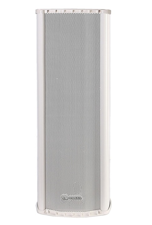 Двухполосная всепогодная звуковая колонна 80 Вт \100В. Динамик 2х8" + 1х1". 80-16 000 Гц. 250х665х230 мм. 13 кг. Цвет белый.