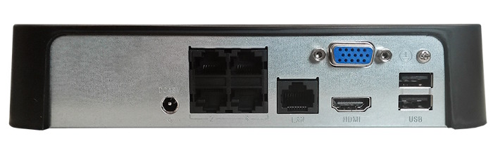 Видеорегистратор IP, режим работы:4 IP (6Mp), Всего видеовыходов: 1 / HDMI, HDMI: 1024×768(60Hz), (720P )1280×720 (50Hz/60Hz), 1280×800(60Hz), 1440×900 (60Hz),(1080P)1920×1080(50Hz/60Hz) VGA: 1024×768(60Hz), (720P )1280×720 (50Hz/60Hz), 1280×800(60Hz), 1440×900(60Hz), (1080P)1920×1080(50Hz/60Hz), Поддерживаемые видеокодеки: S+265/H.265/H.264, Поддерживаемые аудиокодеки: G.711A / G.711U / ADPCM_D / AAC, Максимальный входящий битрейт: 60Mbps, Максимальный исходящий битрейт: 40Mbps, Максимальное разрешение под