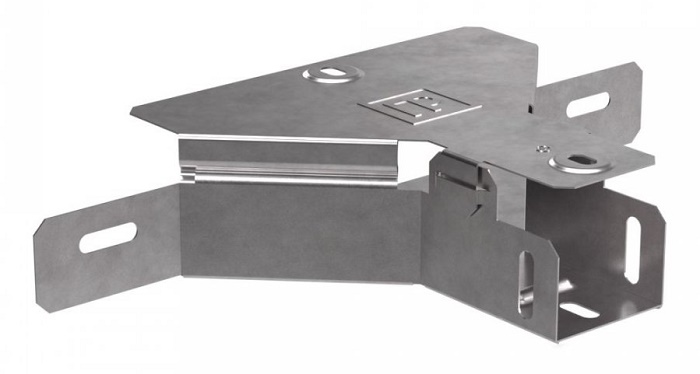 Ответвитель горизонтальный с крышкой Стандарт 50х50