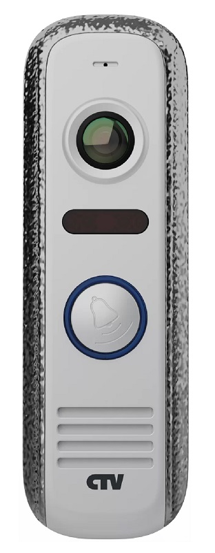 CTV-D4000S (серебро) - Вызывная панель для видеодомофона, AHD-H/AHD-M/ CVBS, 1080p, 150°, металличесикий корпус с порошковым покрытием, подсветка кнопки вызова, встроенный блок управления замком (БУЗ), уголок и козырек в комплекте, цв. серебряный антик Вызывная панель для видеодомофона, AHD-H/AHD-M/ CVBS, 1080p, 150°, металличесикий корпус с порошковым покрытием, подсветка кнопки вызова, встроенный блок управления замком (БУЗ), уголок и козырек в комплекте, цв. серебряный антик